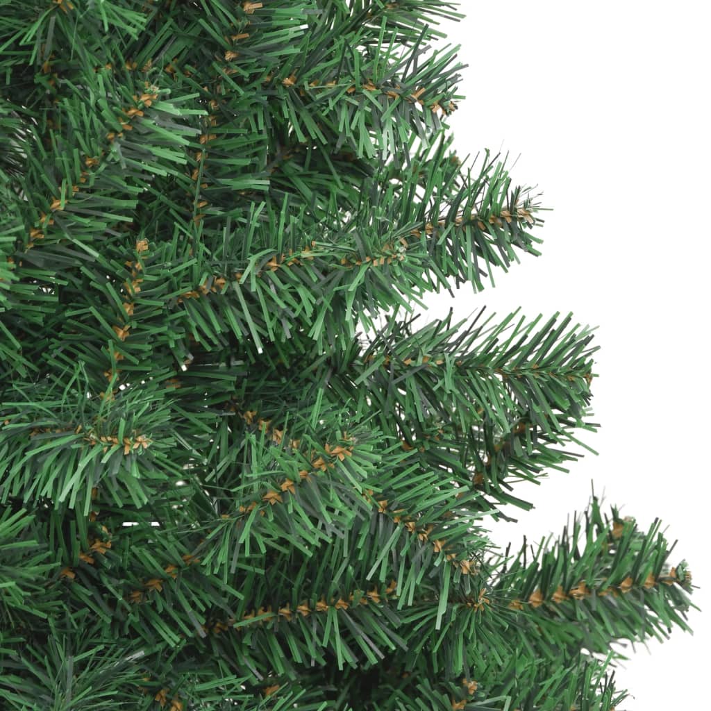 Künstlicher Weihnachtsbaum mit Stahlständer 910 Zweige 210 cm