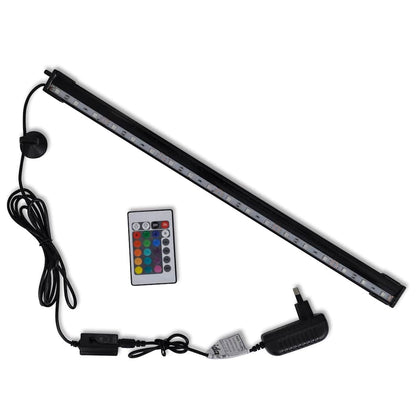 LED Aquarienleuchte mit Blasen RGB 48 cm