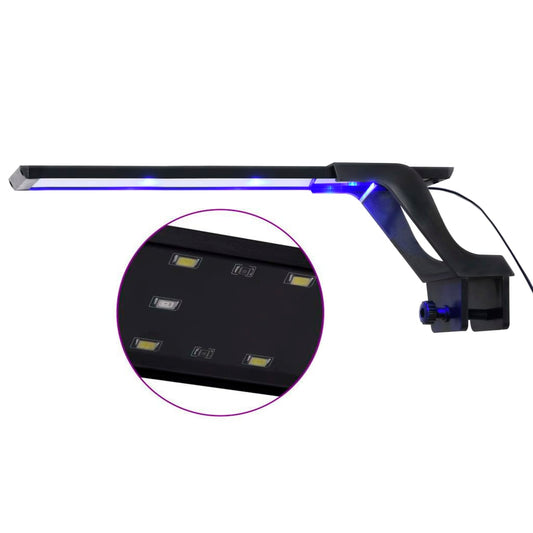 Aquariumlamp met klem LED 35-55 cm blauw en wit