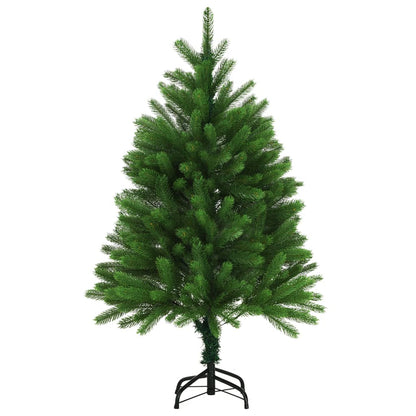 Kunstkerstboom met levensechte naalden 120 cm groen