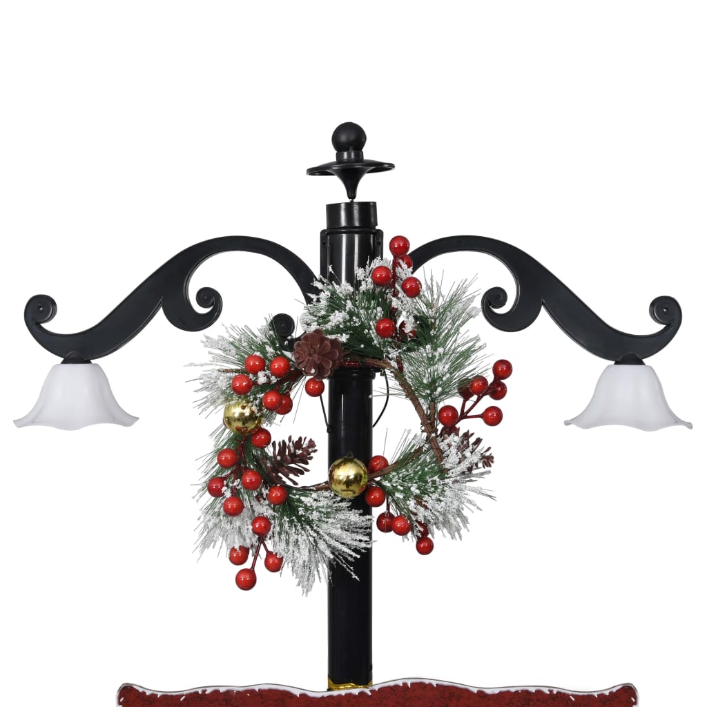 Weihnachtsbaum schneit mit Schirmständer 170 cm PVC blau