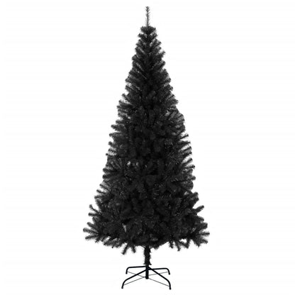 Künstlicher Weihnachtsbaum mit Ständer 180 cm PVC schwarz