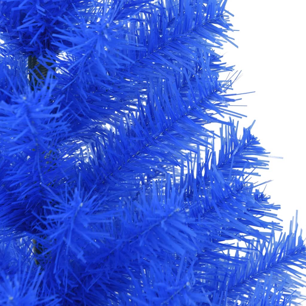 Künstlicher Weihnachtsbaum mit Ständer 150 cm PVC blau