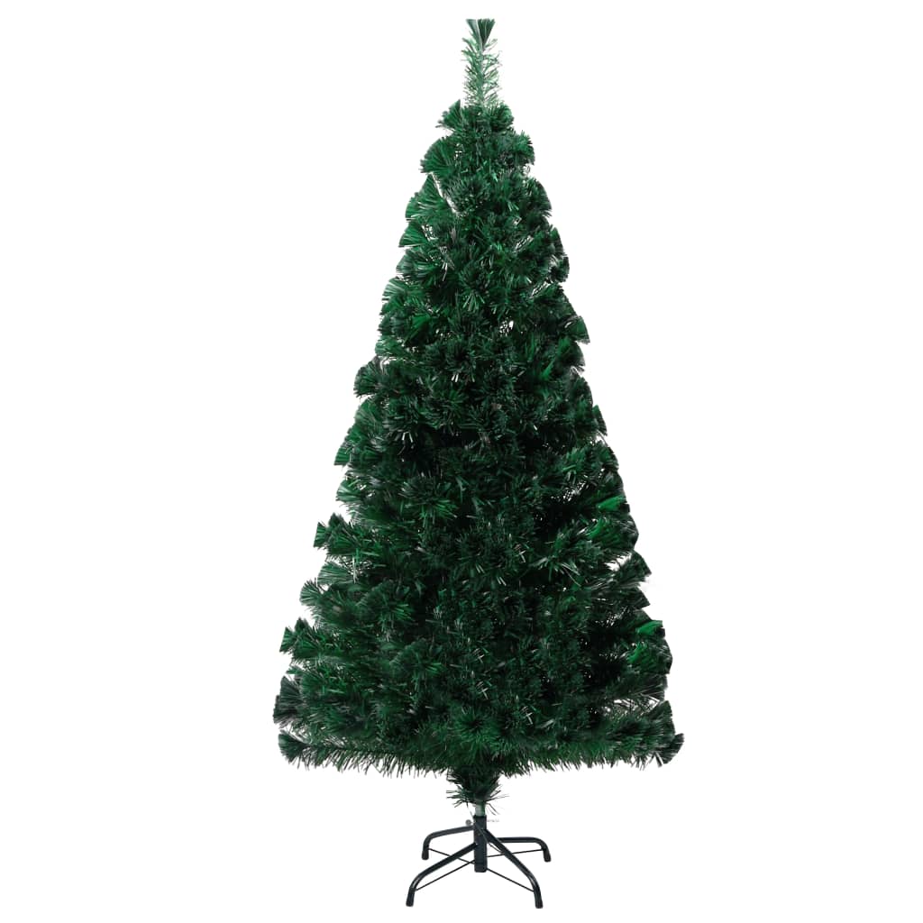 Kunstkerstboom met standaard 120 cm glasvezel groen