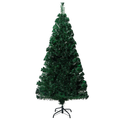 Kunstkerstboom met standaard 120 cm glasvezel groen