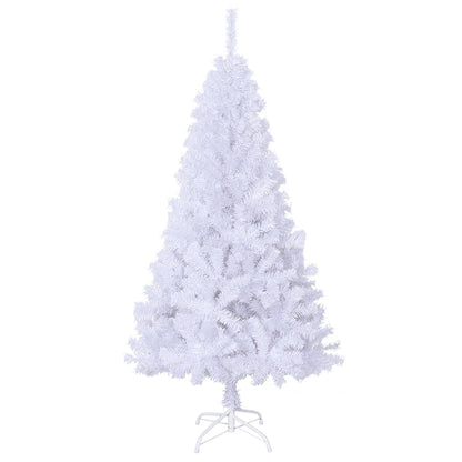 Kunstkerstboom met dikke takken 150 cm PVC wit