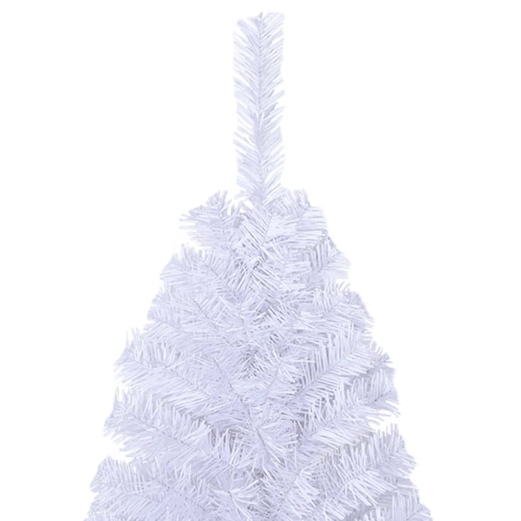 Kunstkerstboom met dikke takken 150 cm PVC wit