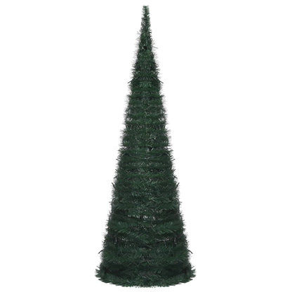 Künstlicher Weihnachtsbaum mit Lichtern Pop-Up 180 cm grün