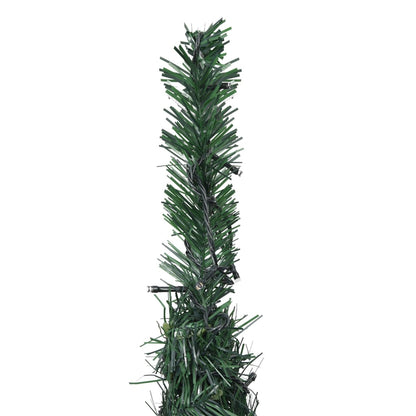 Künstlicher Weihnachtsbaum mit Lichtern Pop-Up 180 cm grün