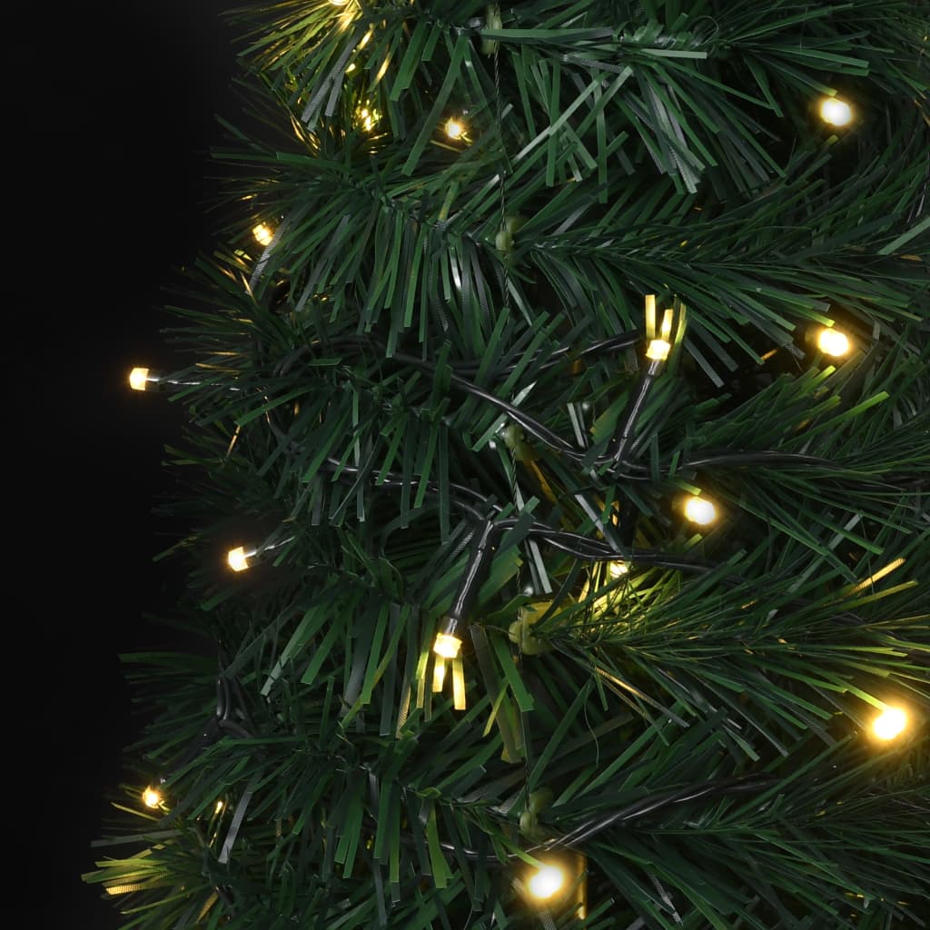 Kunstkerstboom met verlichting pop-up 210 cm groen