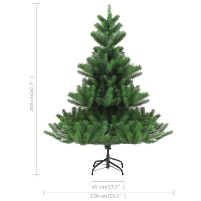 Künstlicher Weihnachtsbaum Nordmann 210 cm grün