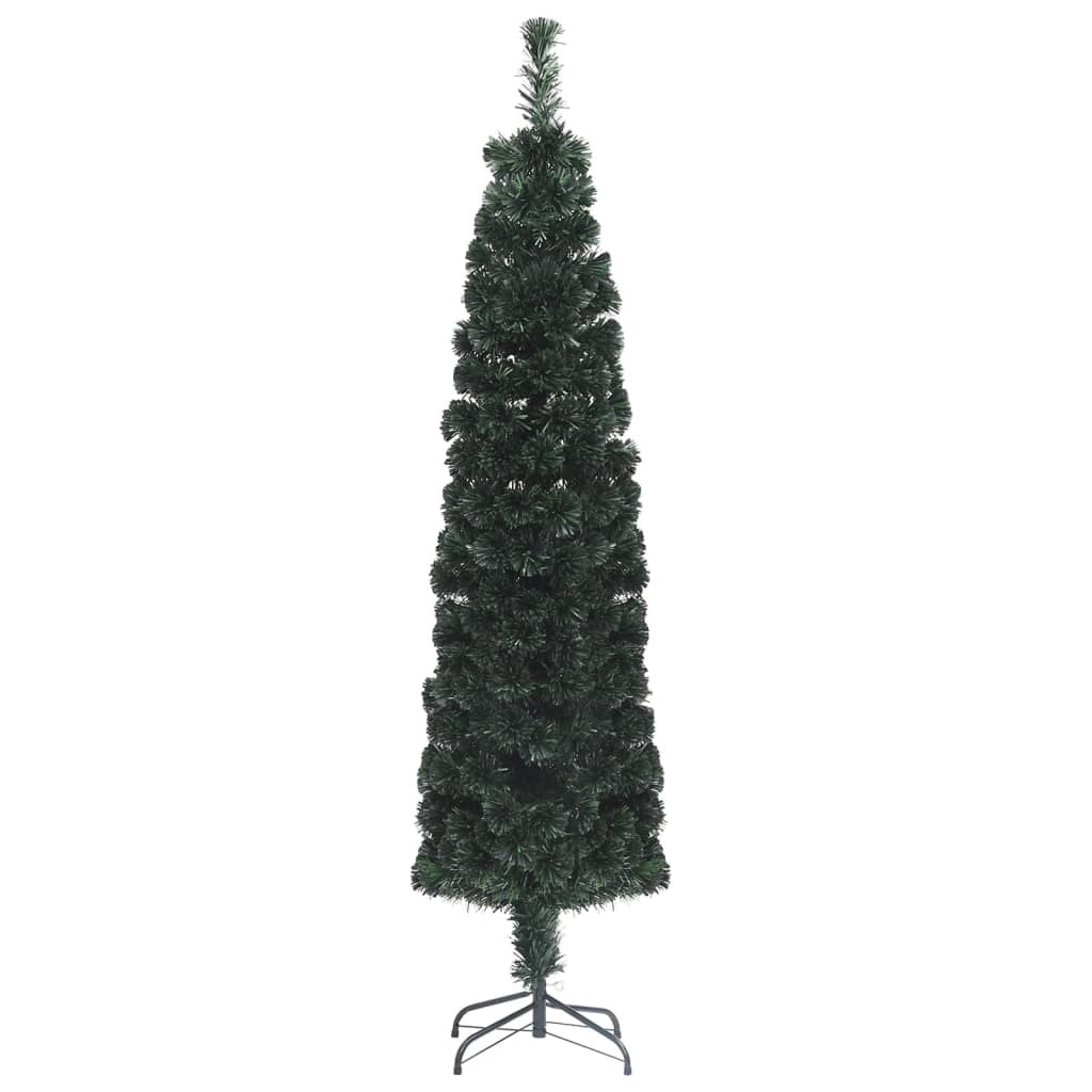 Künstlicher Weihnachtsbaum mit Standard schmal 120 cm Fiberglas