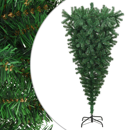 Kunstkerstboom omgekeerd met standaard 180 cm groen