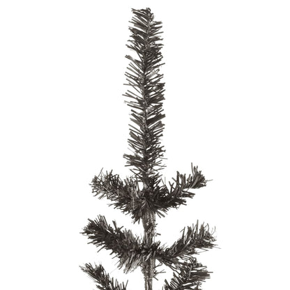 Weihnachtsbaum schmal 210 cm schwarz