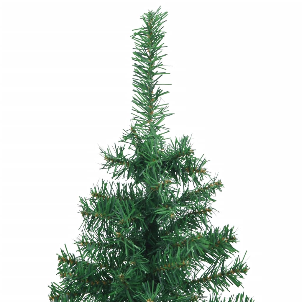 Kunstkerstboom hoek 120 cm PVC groen