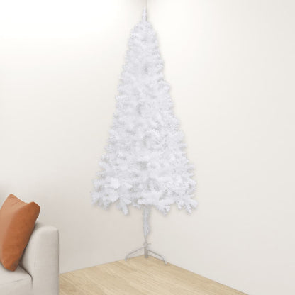 Künstlicher Weihnachtsbaum Ecke 150 cm PVC weiß