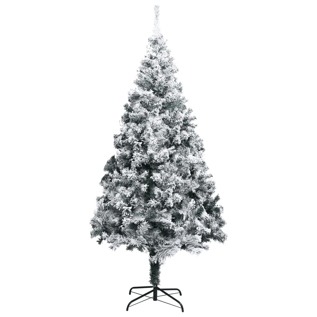 Künstlicher Weihnachtsbaum mit Schnee PVC 400 cm grün