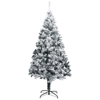 Kunstkerstboom met sneeuw PVC 400 cm groen