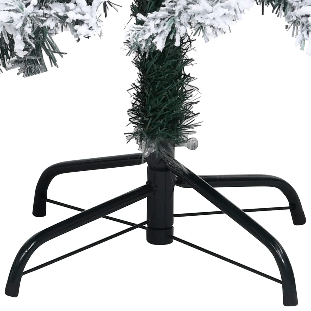 Künstlicher Weihnachtsbaum mit Schnee PVC 400 cm grün