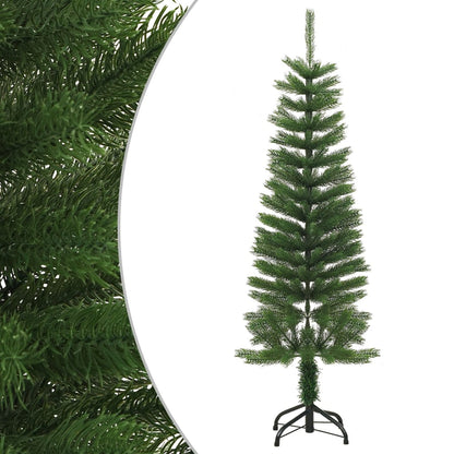 Künstlicher Weihnachtsbaum mit Stamm schmal 120 cm PE