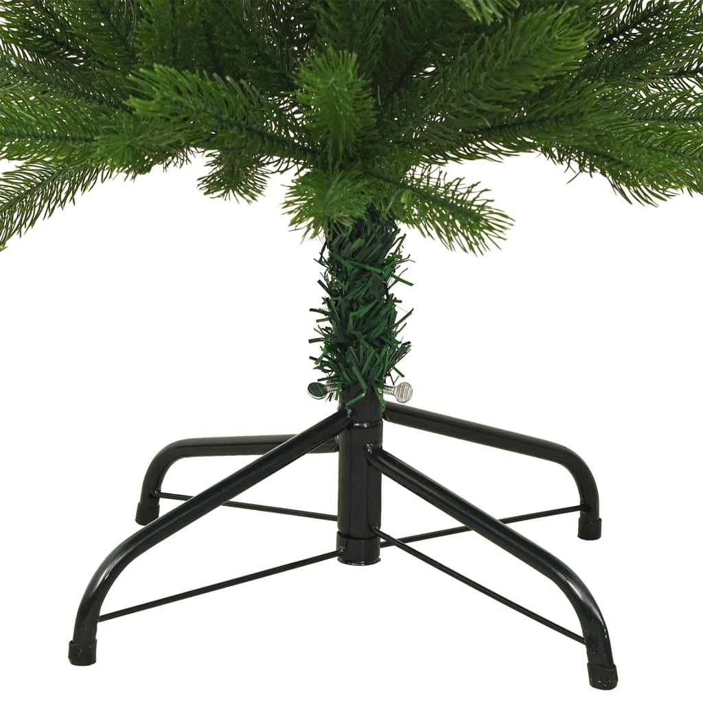 Kunstkerstboom met standaard smal 240 cm PE