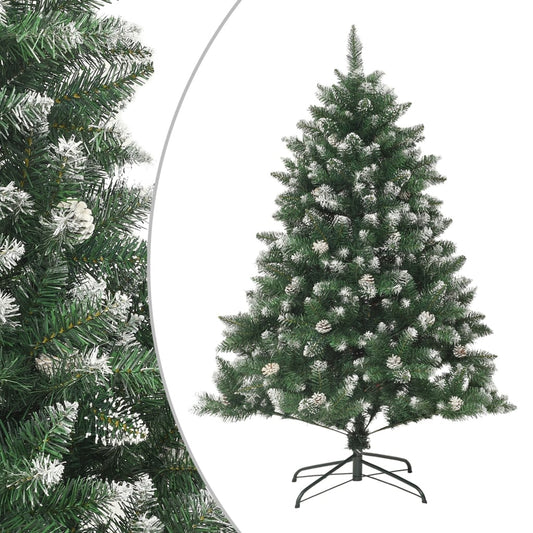 Kunstkerstboom met standaard 120 cm PVC