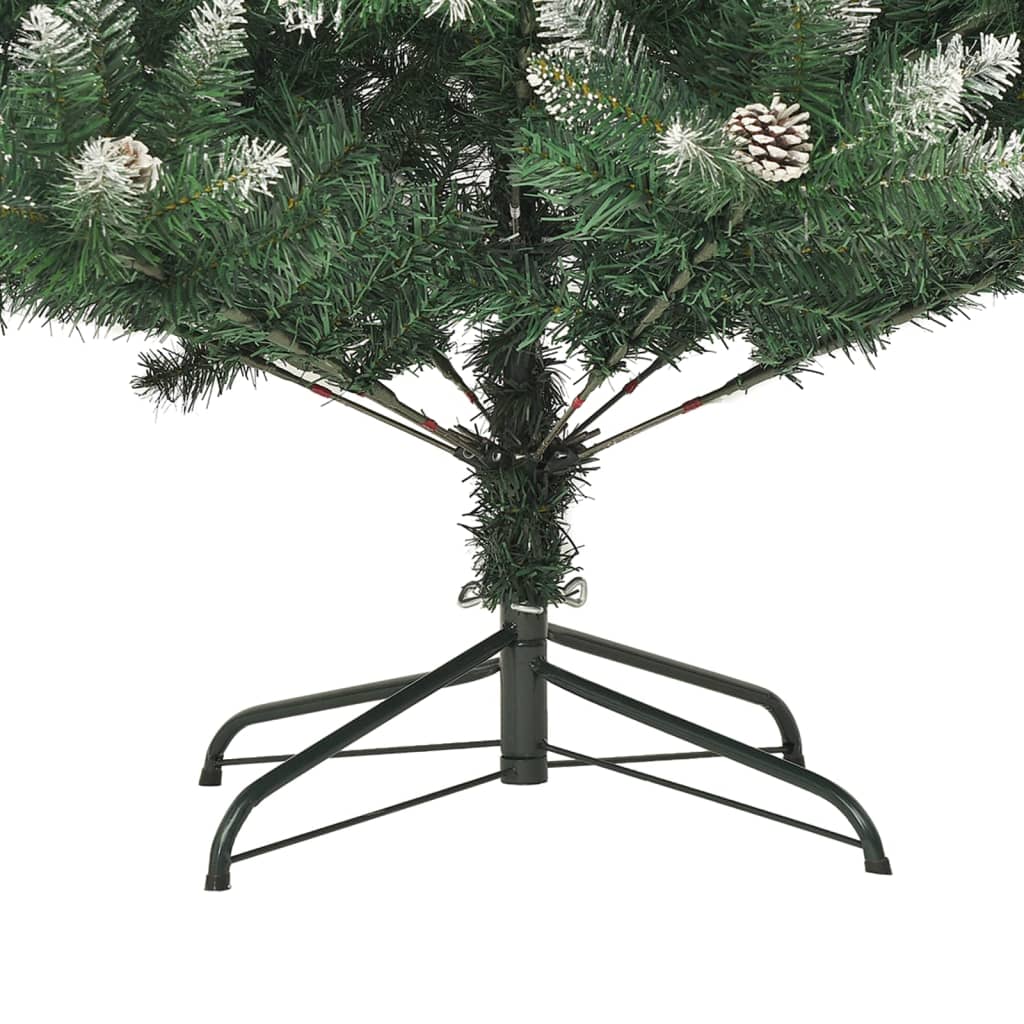 Kunstkerstboom met standaard 120 cm PVC