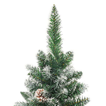 Kunstkerstboom met standaard smal 120 cm PVC