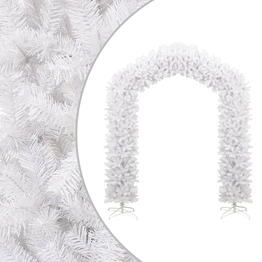 Christmas arch 270 cm white