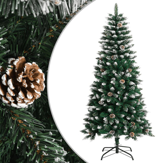 Artificial Christmas tree with stand 120 cm PVC green