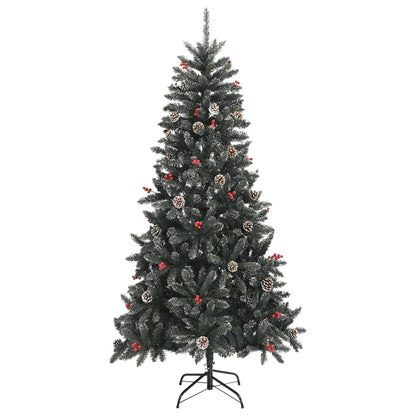 Künstlicher Weihnachtsbaum mit Ständer 210 cm PVC grün