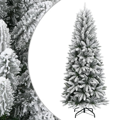 Künstlicher Weihnachtsbaum mit Schnee 240 cm PVC und PE