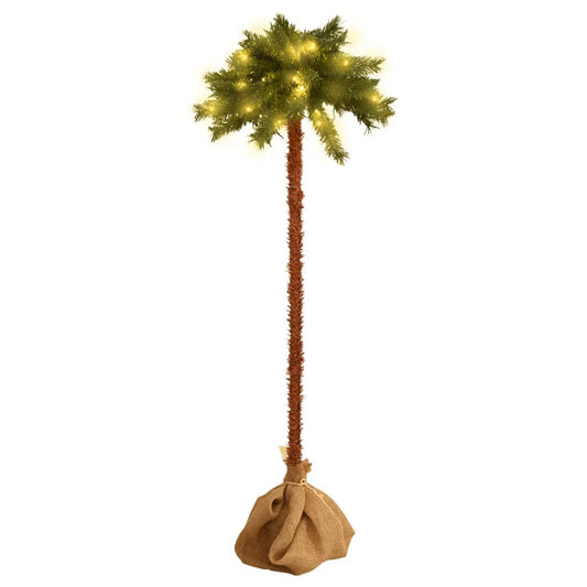 Artificial palm tree with LEDs 120 cm