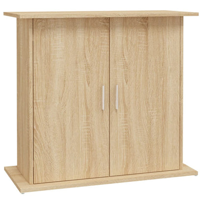 Aquariumstandaard 81x36x73 cm bewerkt hout sonoma eikenkleurig