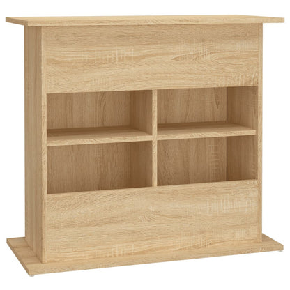 Aquariumstandaard 81x36x73 cm bewerkt hout sonoma eikenkleurig