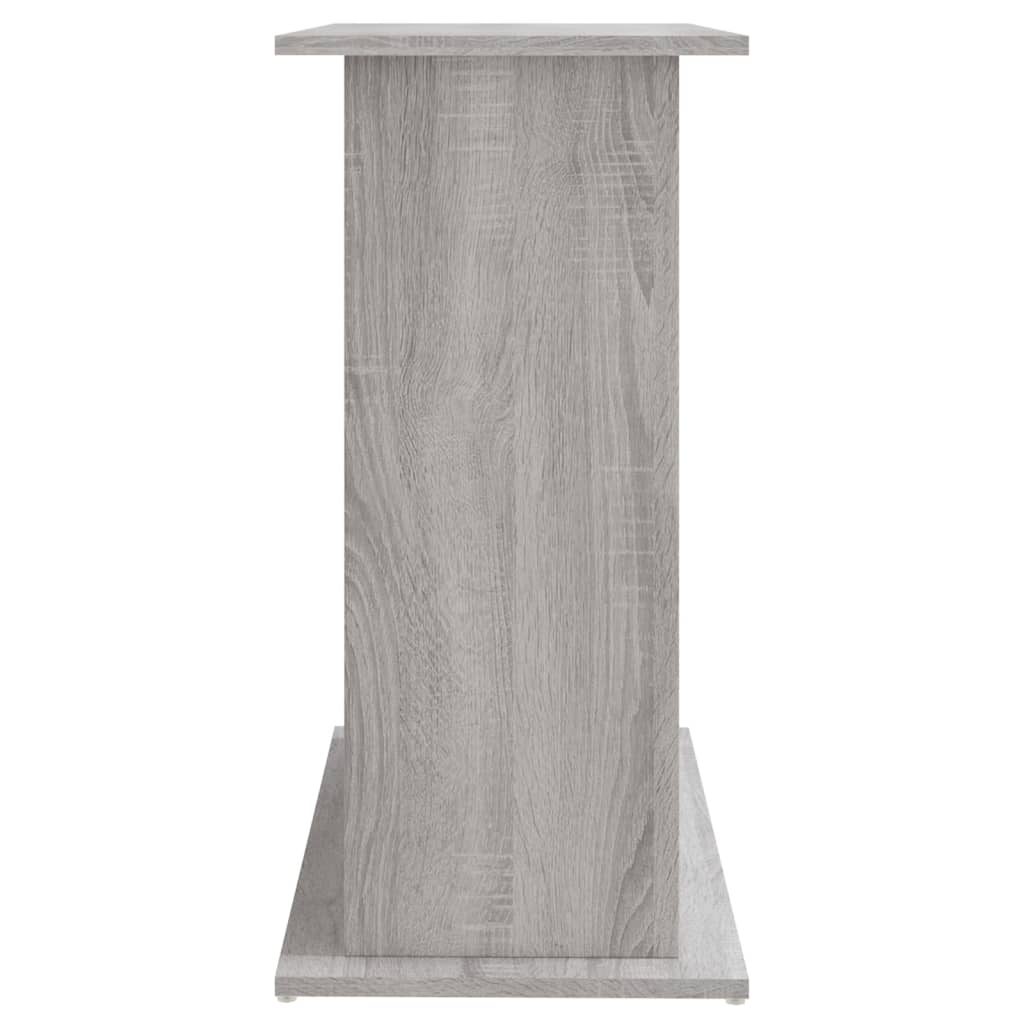 Aquariumstandaard 81x36x73 cm bewerkt hout grijs sonoma eiken