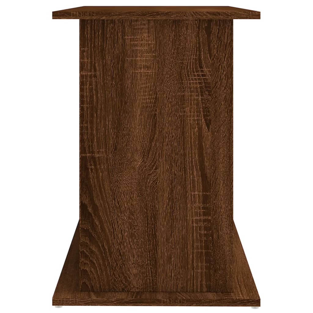 Aquariumstandaard 101x41x58 cm bewerkt hout bruin eikenkleur