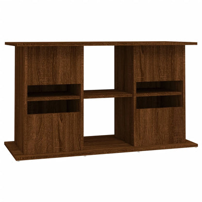 Aquariumstandaard 101x41x58 cm bewerkt hout bruin eikenkleur