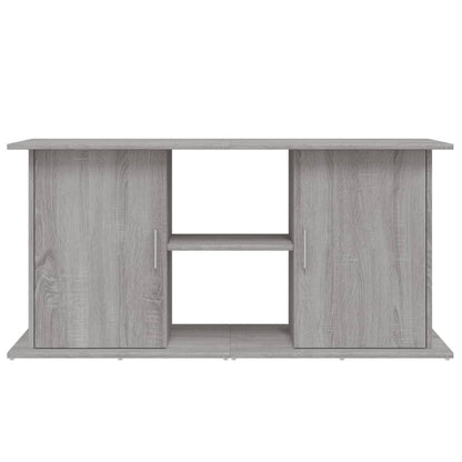 Aquariumstandaard 121x41x58 cm bewerkt hout grijs sonoma eiken