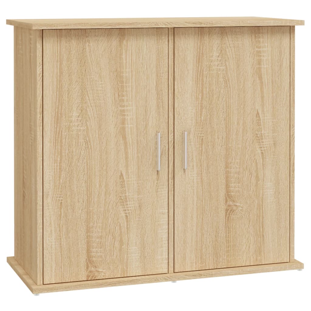 Aquariumstandaard 81x36x73 cm bewerkt hout sonoma eikenkleurig