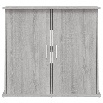 Aquariumstandaard 81x36x73 cm bewerkt hout grijs sonoma eiken