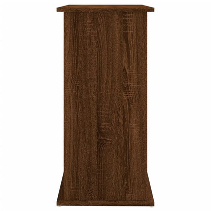 Aquariumstandaard 81x36x73 cm bewerkt hout bruin eikenkleur