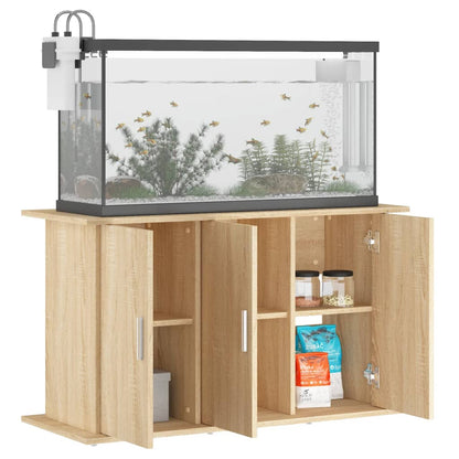 Aquariumstandaard 101x41x58 cm bewerkt hout sonoma eikenkleurig