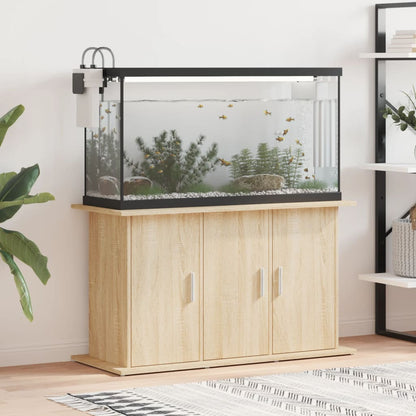 Aquariumstandaard 101x41x58 cm bewerkt hout sonoma eikenkleurig