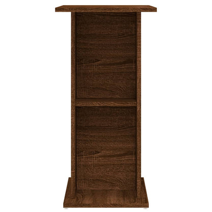 Aquariumstandaard 60,5x36x72,5 cm bewerkt hout bruin eikenkleur