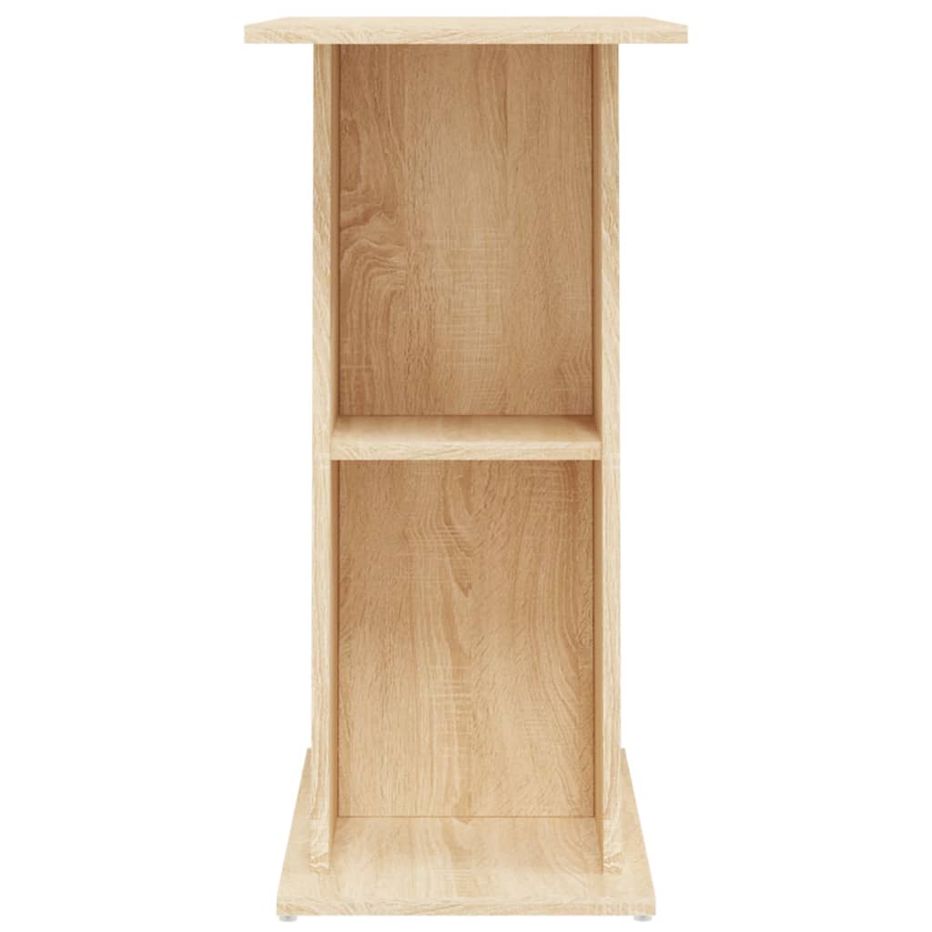 Aquariumstandaard 75x36x72,5 cm bewerkt hout sonoma eiken