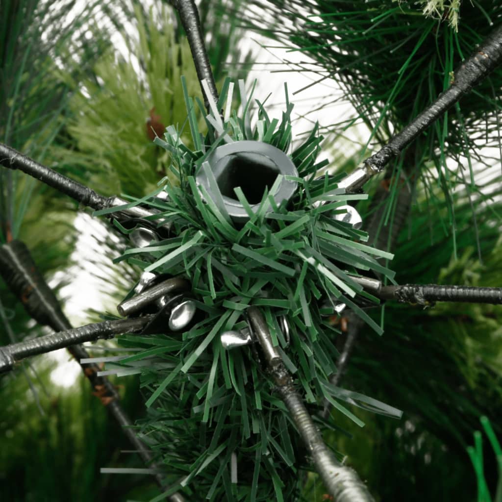 Kunstkerstboom met scharnieren en standaard 240 cm