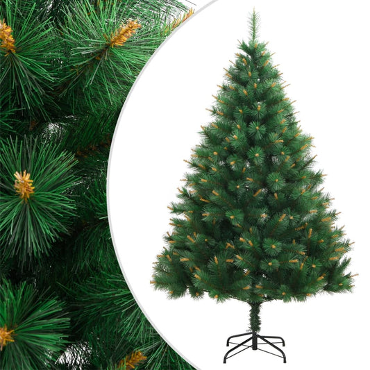 Artificial Christmas tree with hinges and stand 120 cm