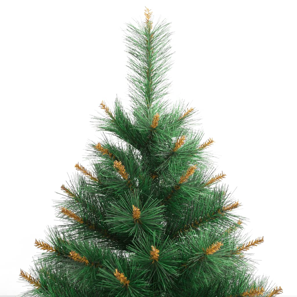 Künstlicher Weihnachtsbaum mit Scharnieren und Ständer 120 cm