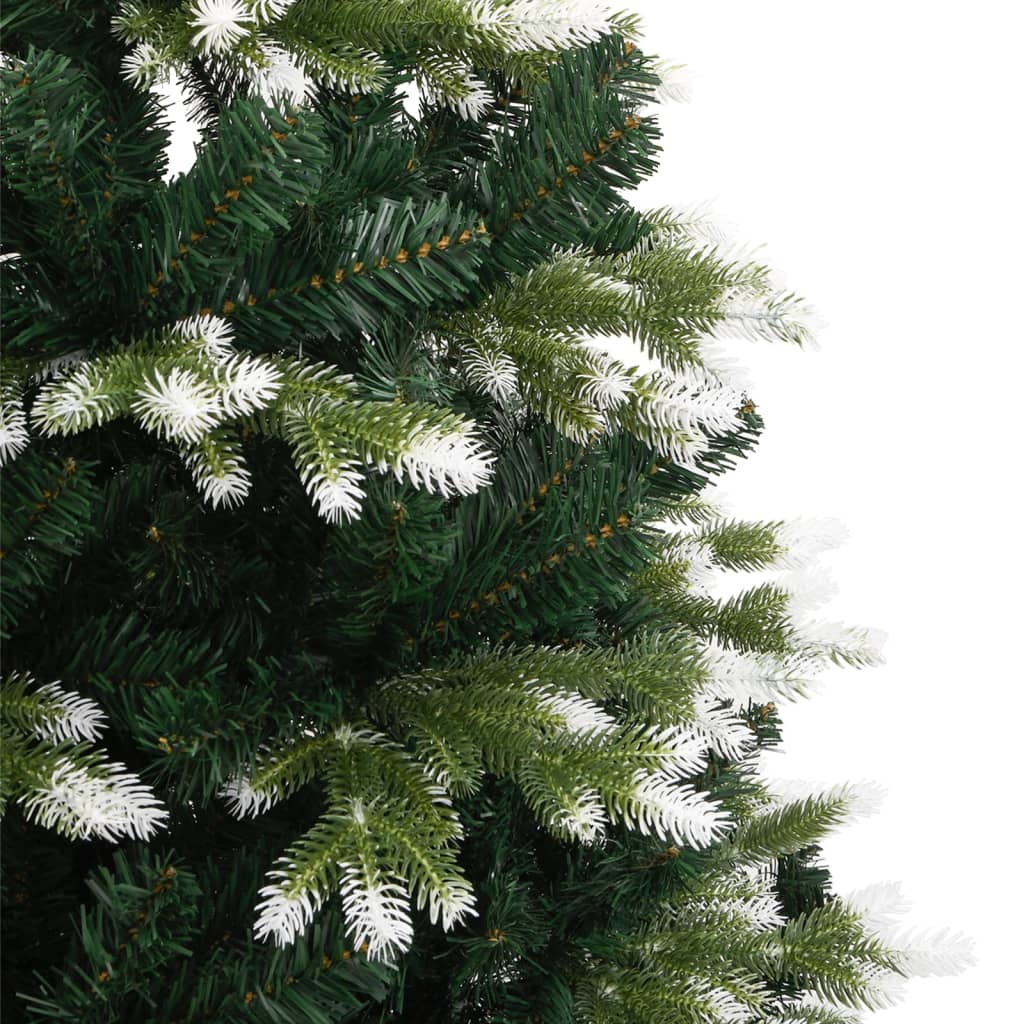 Künstlicher Weihnachtsbaum mit Scharnieren und Schnee 150 cm